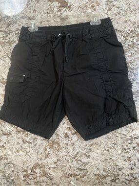 John Elliott Cotton Poplin Frame Shorts 8”